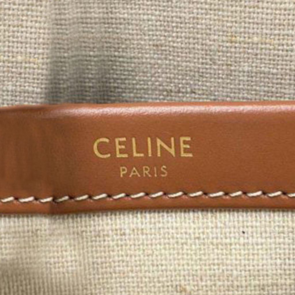 Celine Large Canvas Cuir Triomphe Cabas Thais All Over Tote - 5