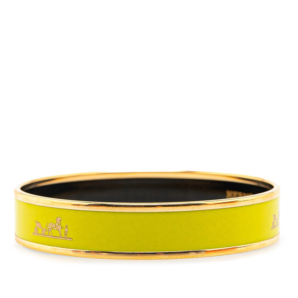 Hermès Enamel Caleche Bangle 65 - 2