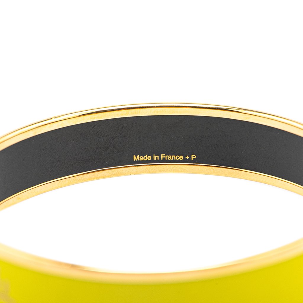 Hermès Enamel Caleche Bangle 65 - 5