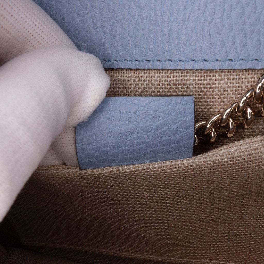 Gucci Small Dollar Calfskin Interlocking G Crossbody - Side view