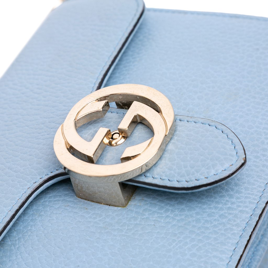 Gucci Small Dollar Calfskin Interlocking G Crossbody - Detail 2