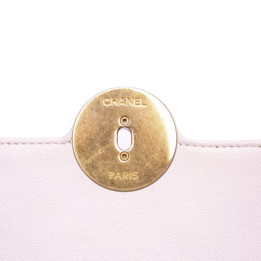 Chanel CC Quilted Calfskin Single Flap - Detail 2
