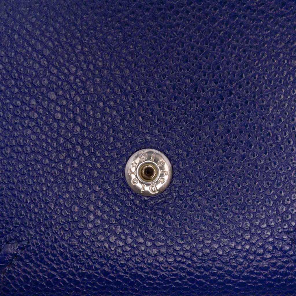 Dior Grained Calfskin Diorama Elancee Wallet - 5