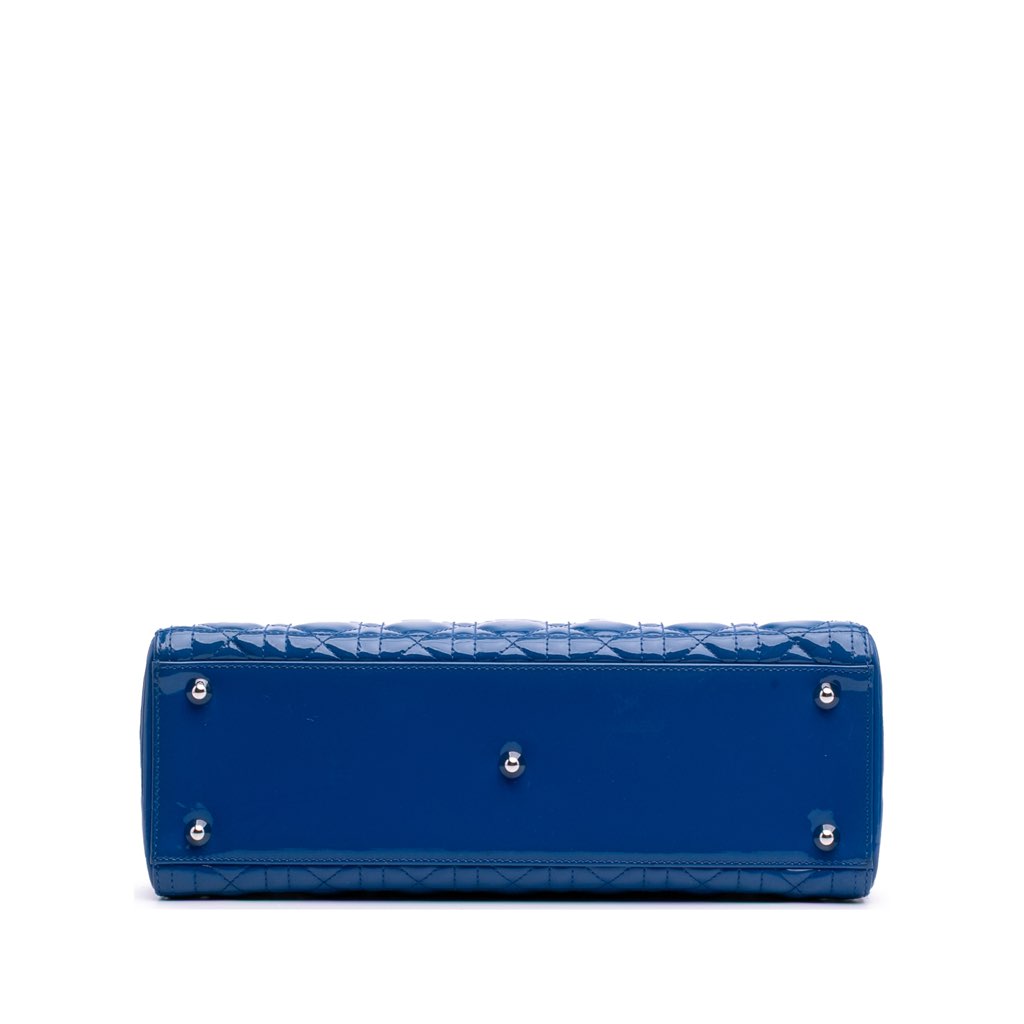 Dior Large Patent Cannage Lady Dior - 3