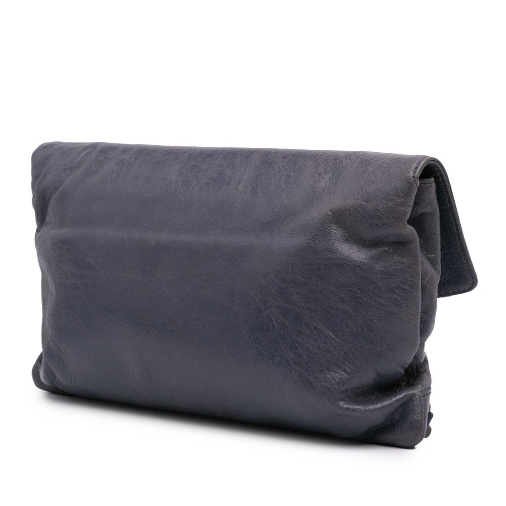 Balenciaga Lambskin Motocross Classic City Clutch - 2