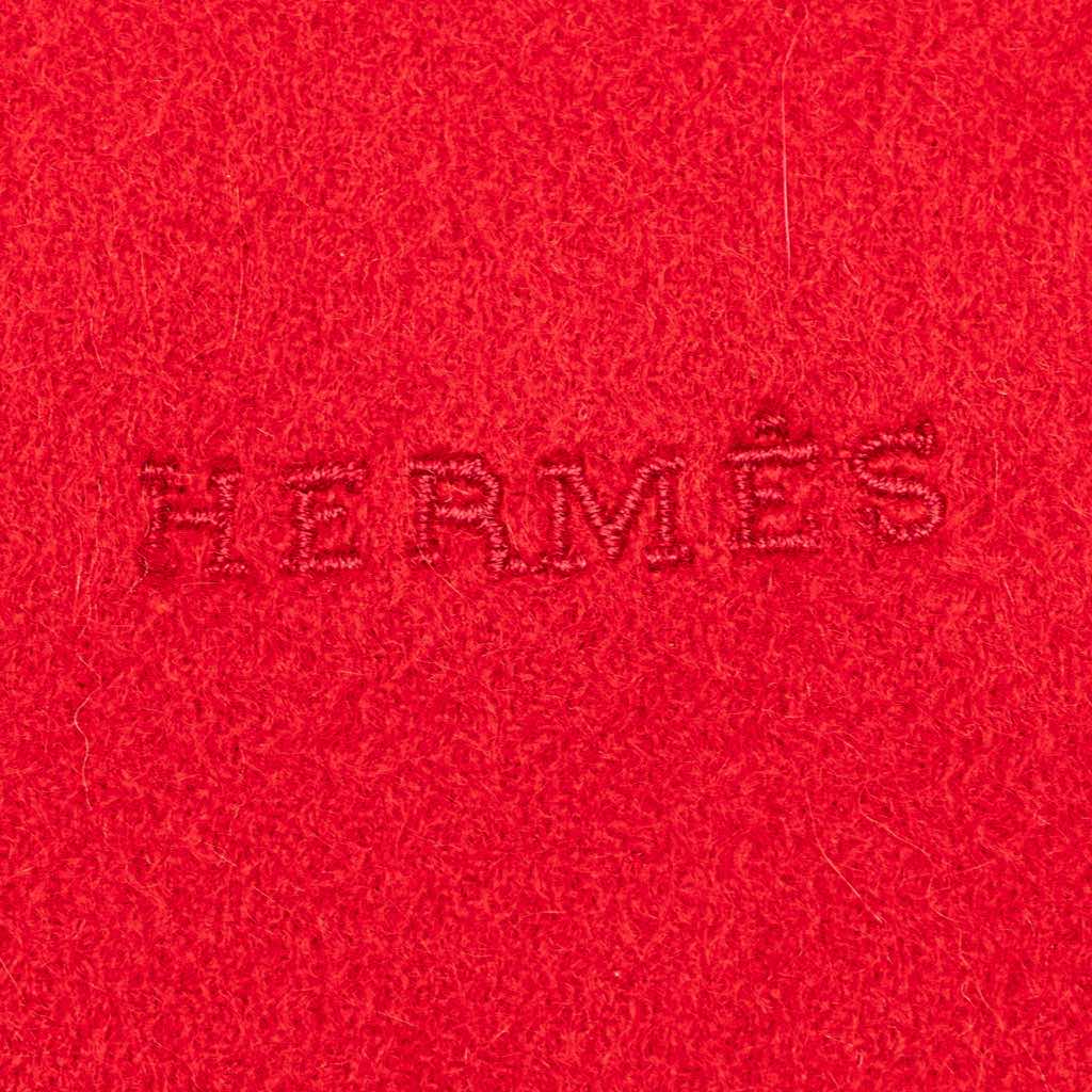 Hermès Cashmere Fringe Scarf - 3