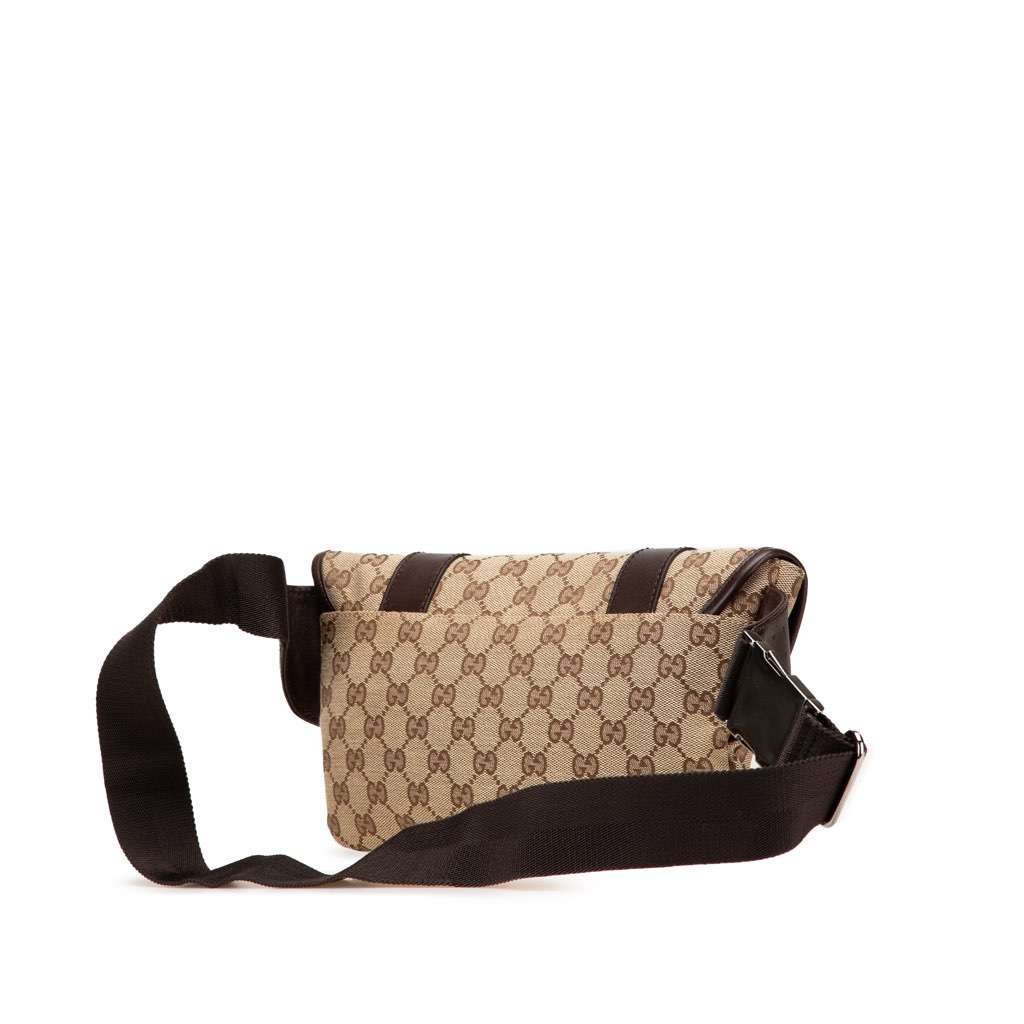 Gucci GG Canvas Belt Bag - Back view