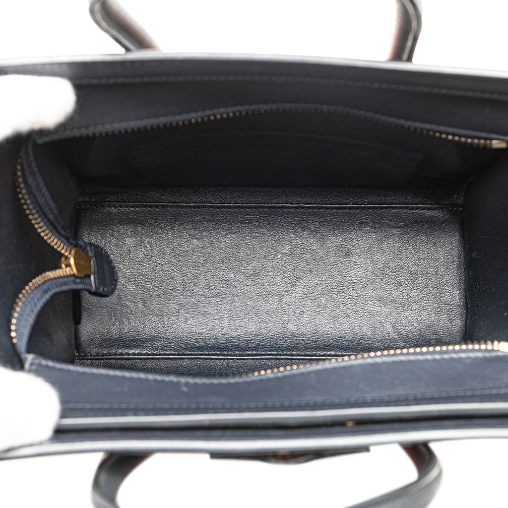 Celine Nano Tricolor Leather Luggage Tote - 4