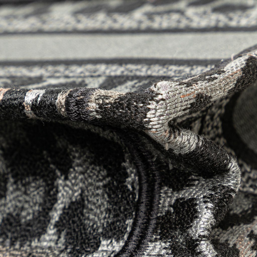 Dior Mizza Mini Embroidered Canvas Leopard Book Tote - Image 12