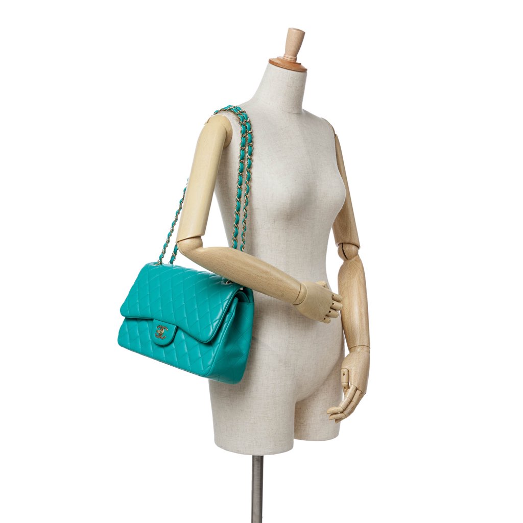 Chanel Jumbo Classic Lambskin Double Flap - Image 14