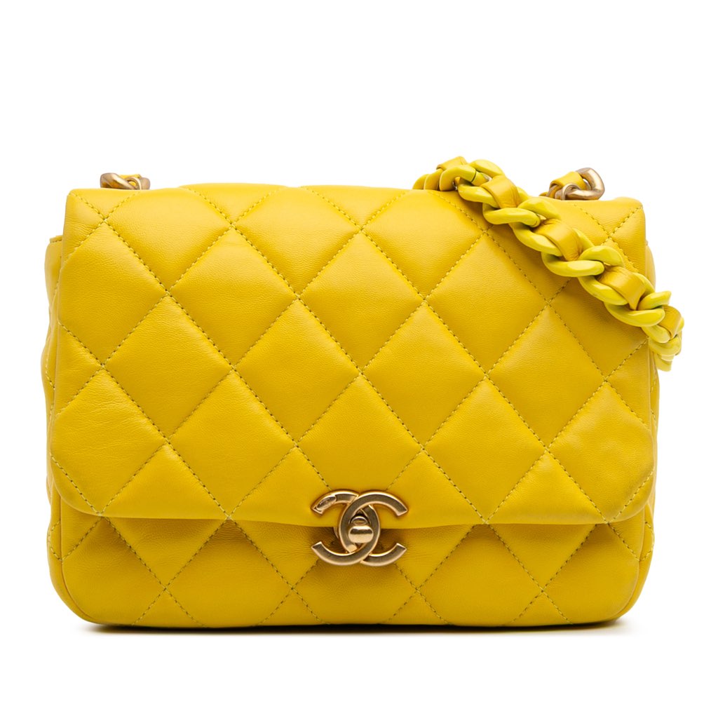 Chanel Small Quilted Lambskin Candy Chain Flap