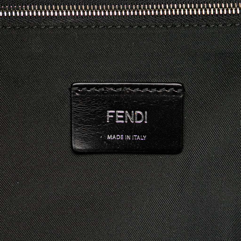 Fendi Nylon and Leather Bug Eyes Monster Backpack - 5
