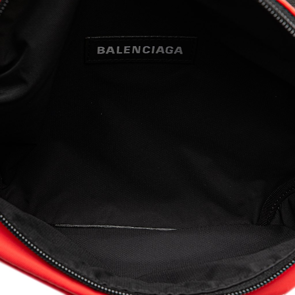 Balenciaga Nylon World Food Programme Belt Bag - 4