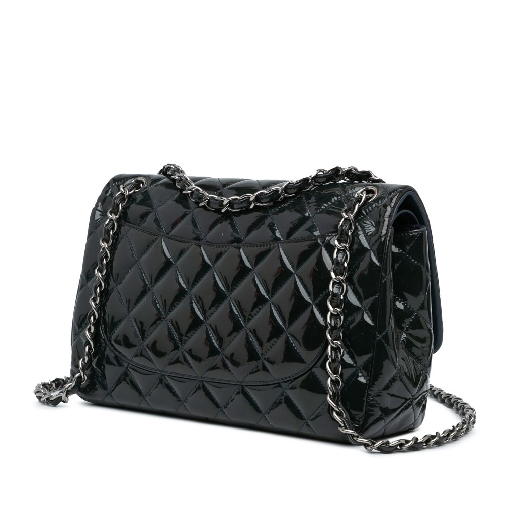 Chanel Jumbo Classic Patent Double Flap - 2