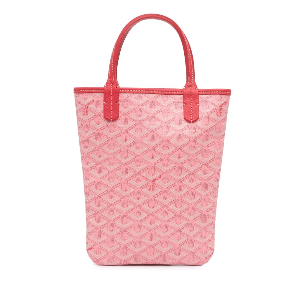 Goyard Goyardine Poitiers Pink Canvas Good - Front View