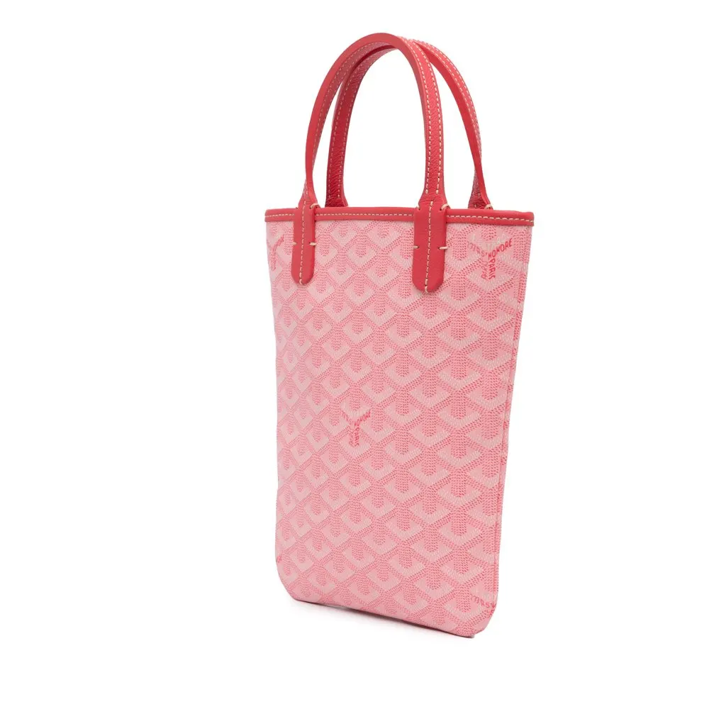 Goyard Goyardine Poitiers Pink Canvas Good - Back View