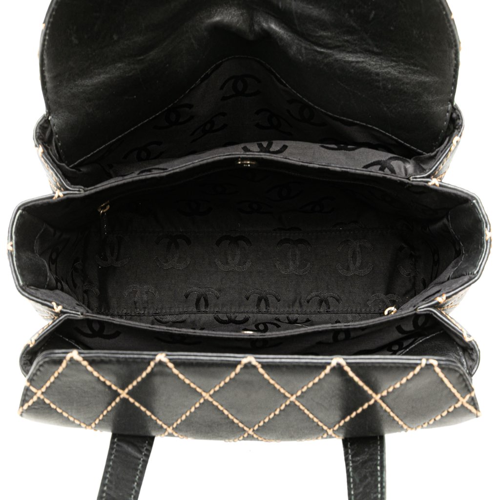 Chanel Medium CC Calfskin Wild Stitch Tote - 4