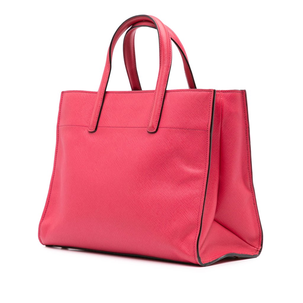 Prada Saffiano Soft Triple Pocket Tote - 2