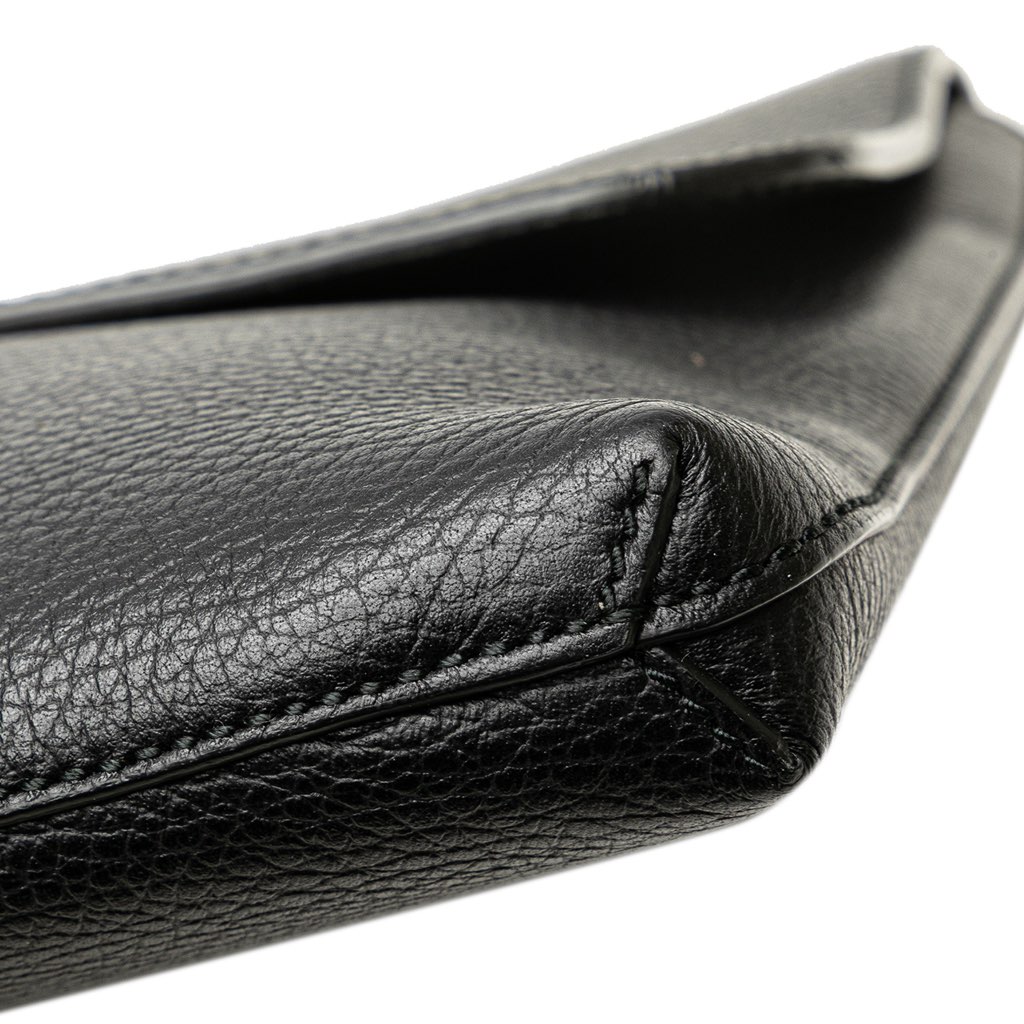 Gucci Pebbled Calfskin Portfolio Clutch - Image 14