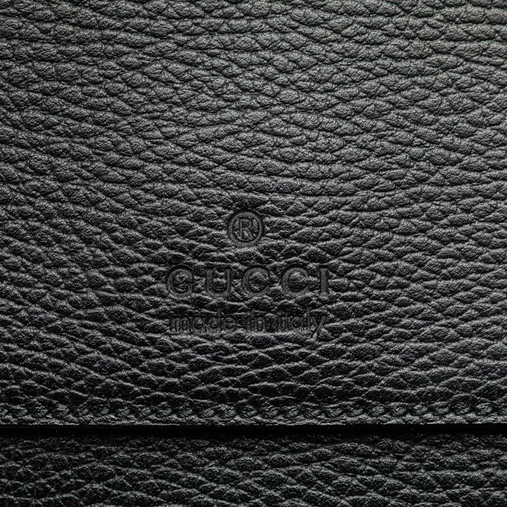 Gucci Pebbled Calfskin Portfolio Clutch - Image 10