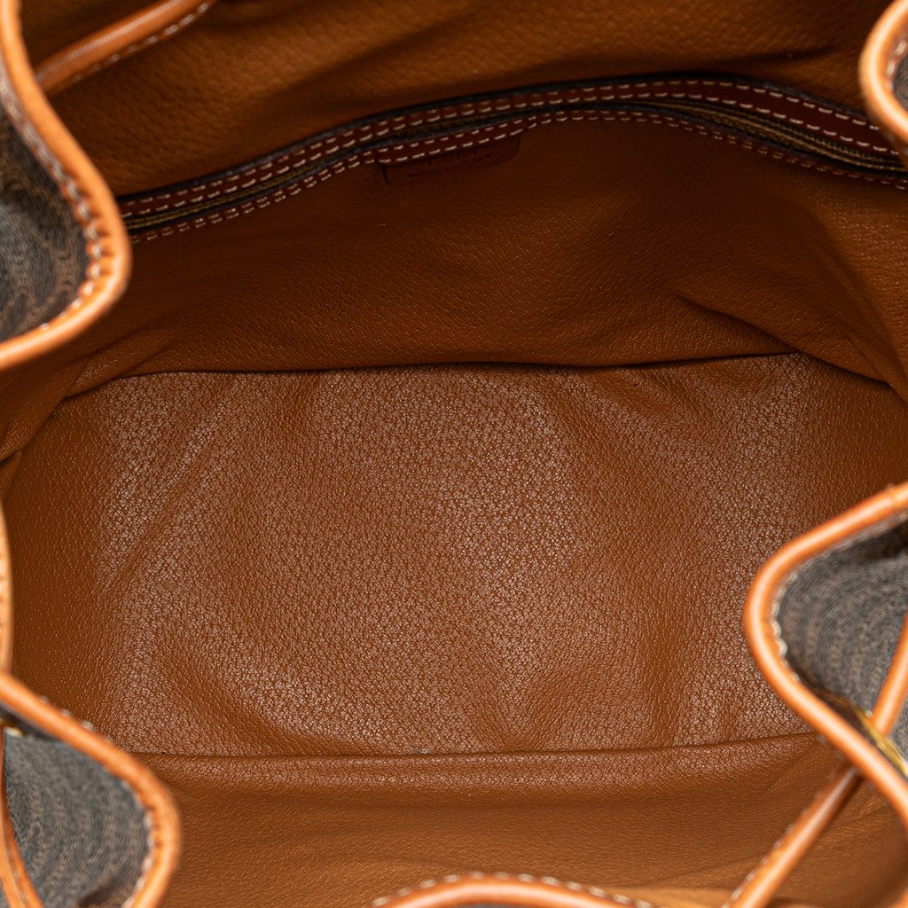 Celine Macadam Coated Canvas Backpack - 4