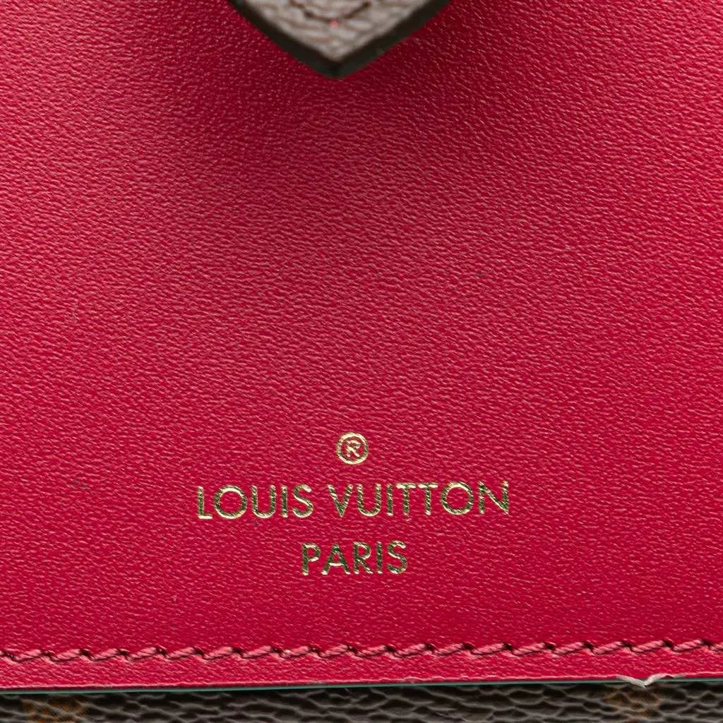 Louis Vuitton Monogram Juliette Wallet Brown Canvas Good - Box View