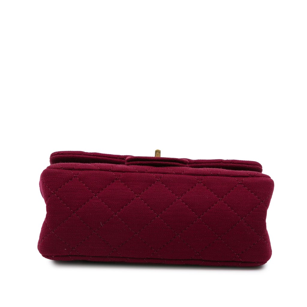 Chanel 2.55 Reissue Mini Quilted Jersey Double Flap - 3