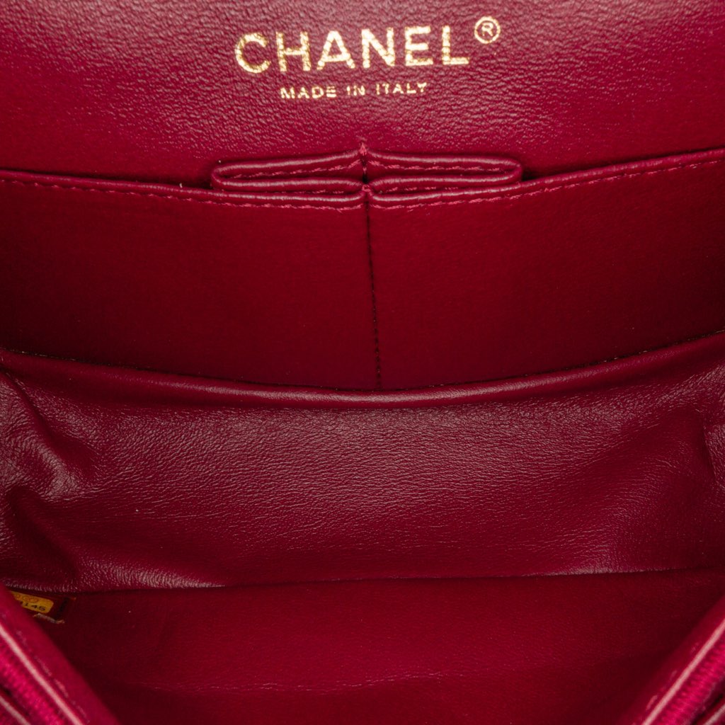 Chanel 2.55 Reissue Mini Quilted Jersey Double Flap - 4