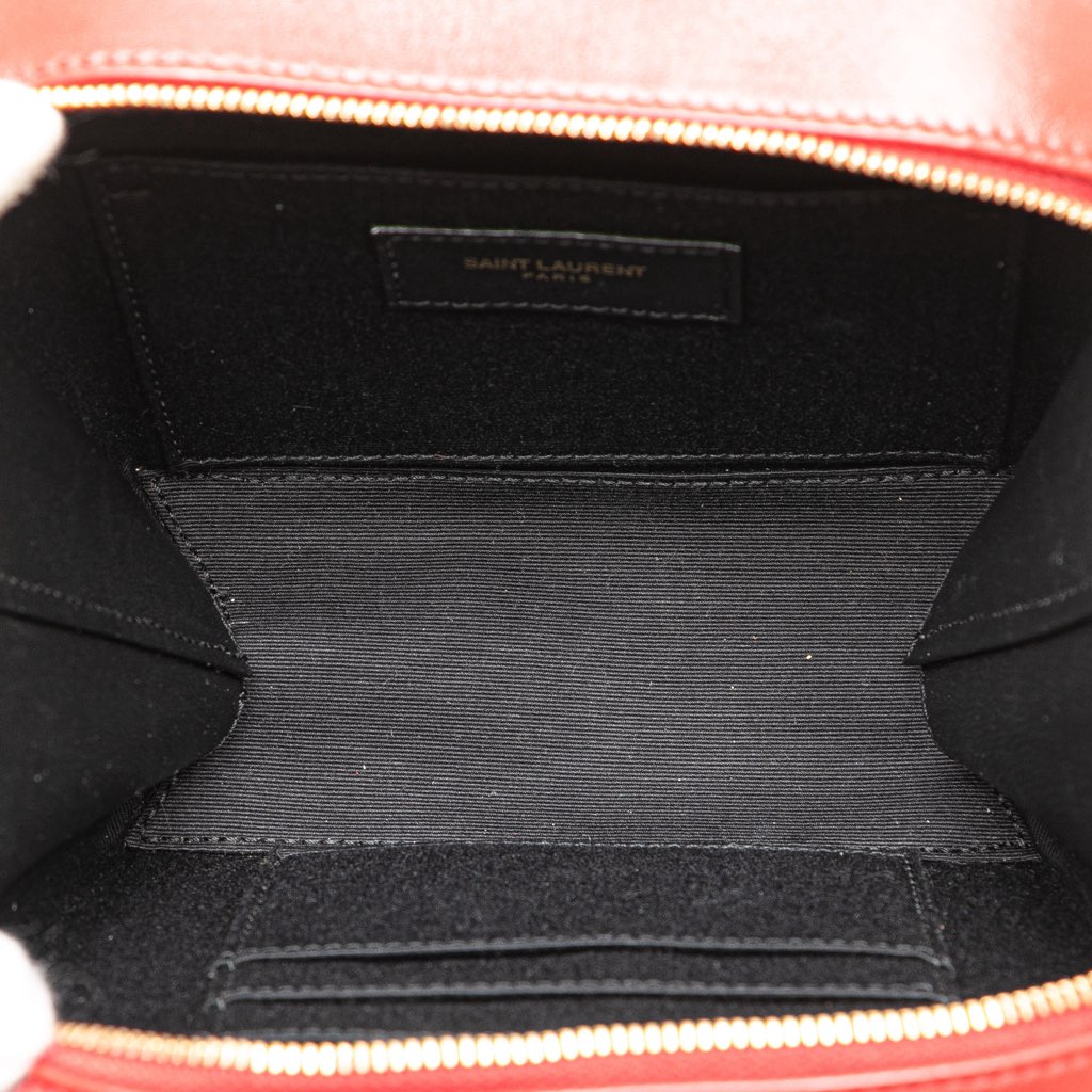 Saint Laurent Toy Lambskin Vicky Crossbody - 4