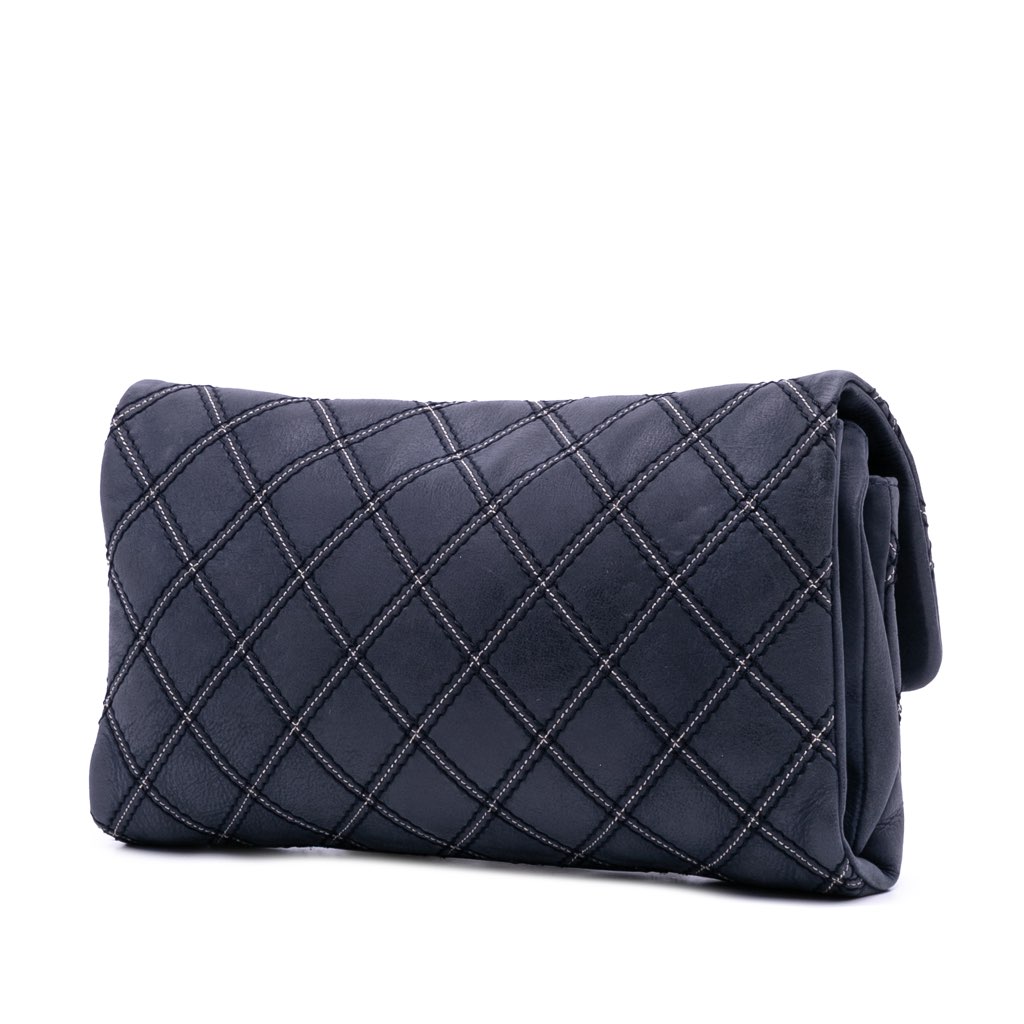 Chanel Jumbo Quilted Calfskin Triple Stitched Flap - 2