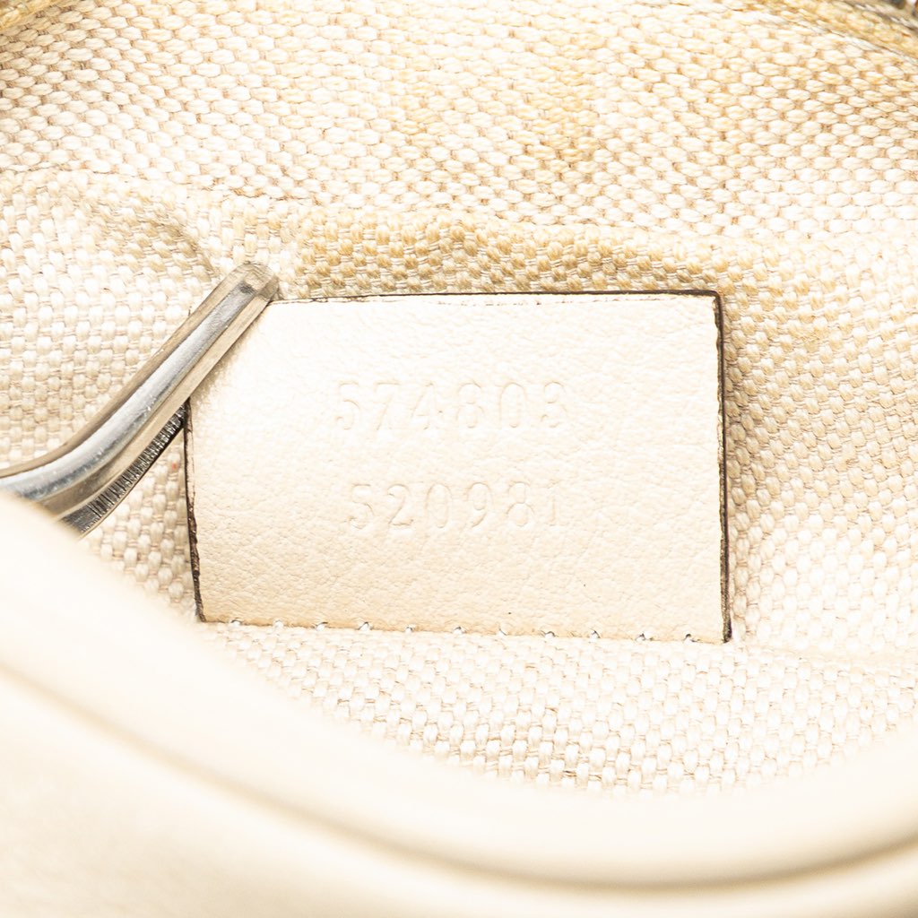 Gucci Mini Grained Leather Logo Crossbody - Detail 1