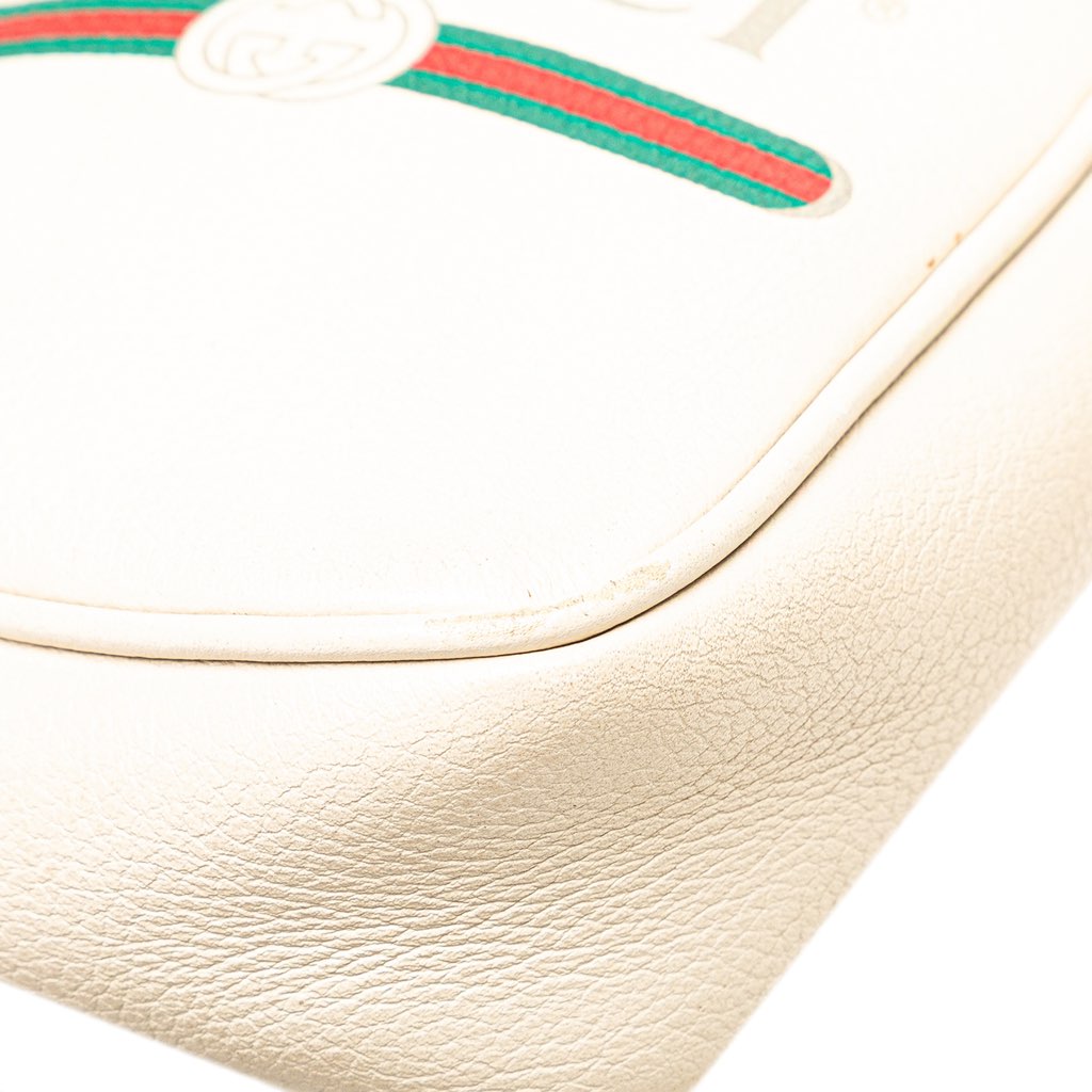 Gucci Mini Grained Leather Logo Crossbody - Image 10