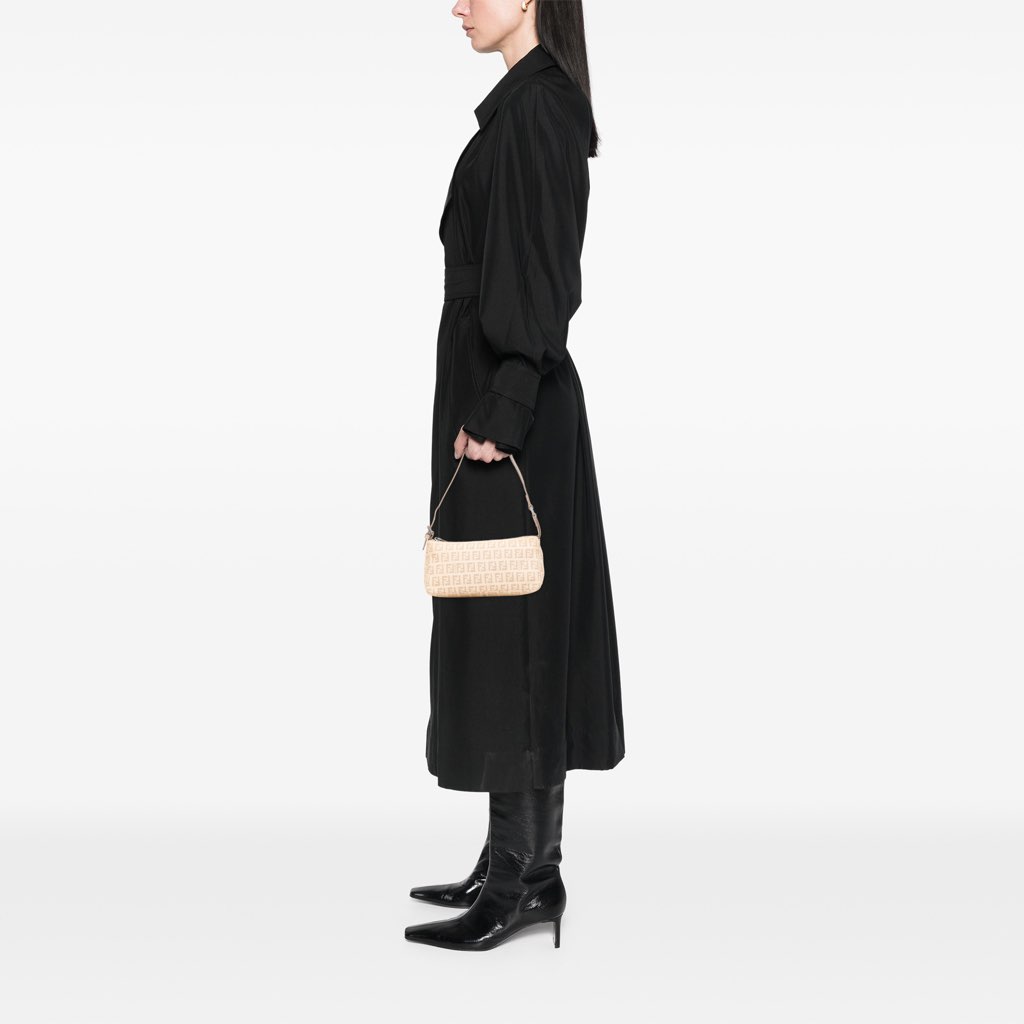 Fendi Zucchino Canvas Pochette - Image 13