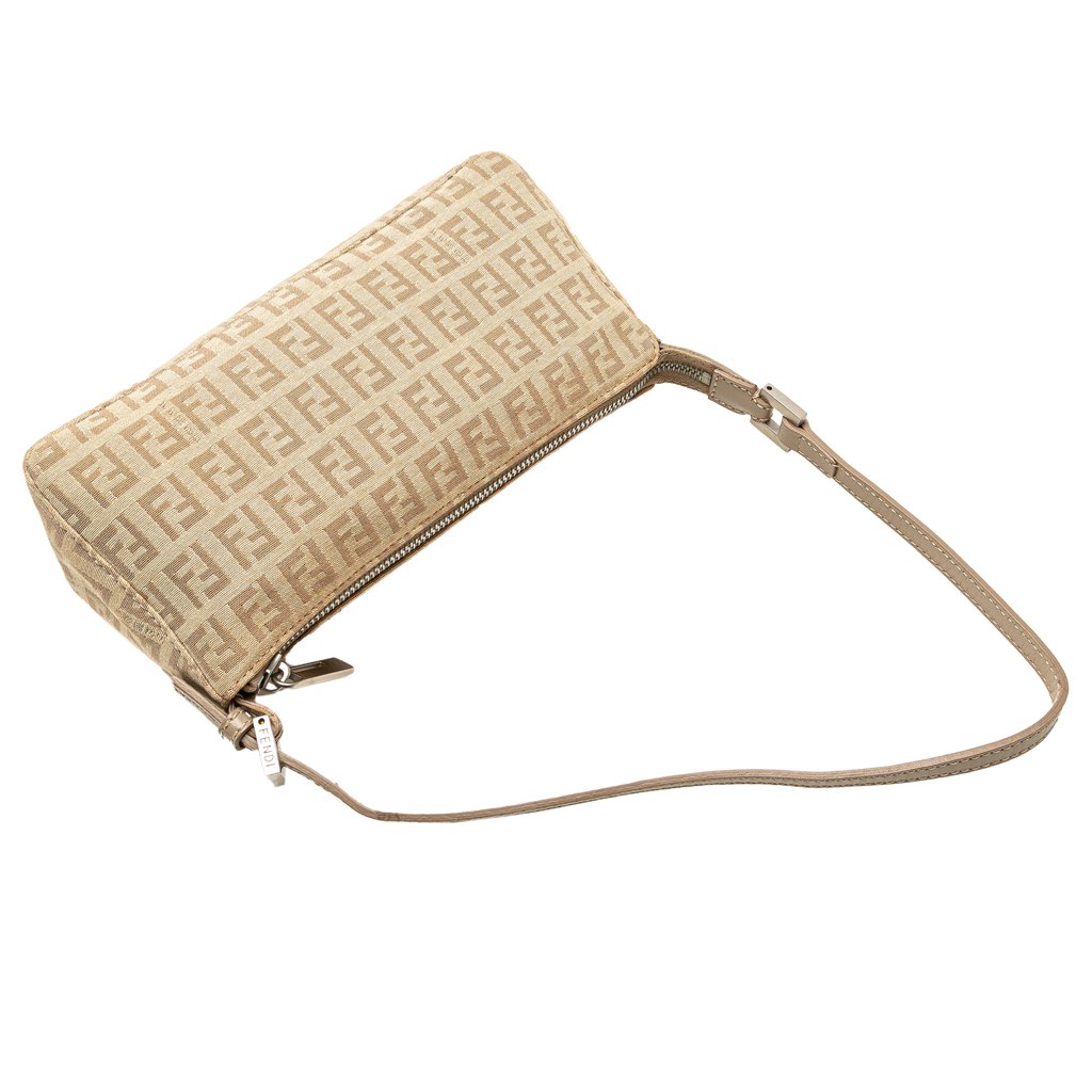 Fendi Zucchino Canvas Pochette - Image 12