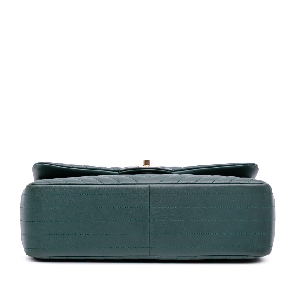 Chanel Jumbo Classic Chevron Lambskin Double Flap - Image 6