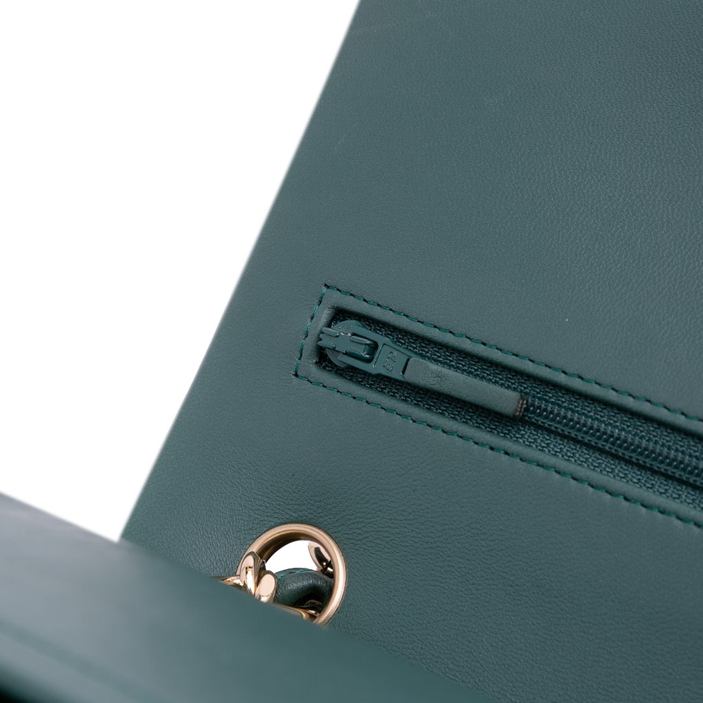 Chanel Jumbo Classic Chevron Lambskin Double Flap - Image 10