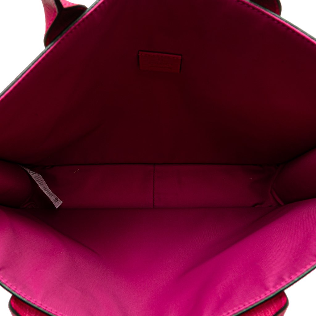 Gucci Childrens Canvas Flower and Mushroom Tote - 4