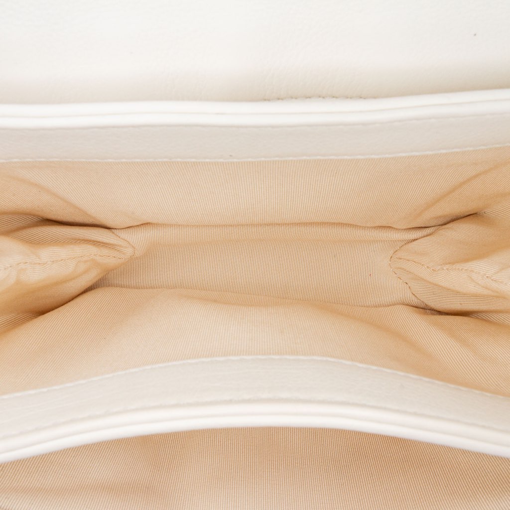 Chanel Mini Quilted Calfskin Pearl CC Accordion Flap - 5