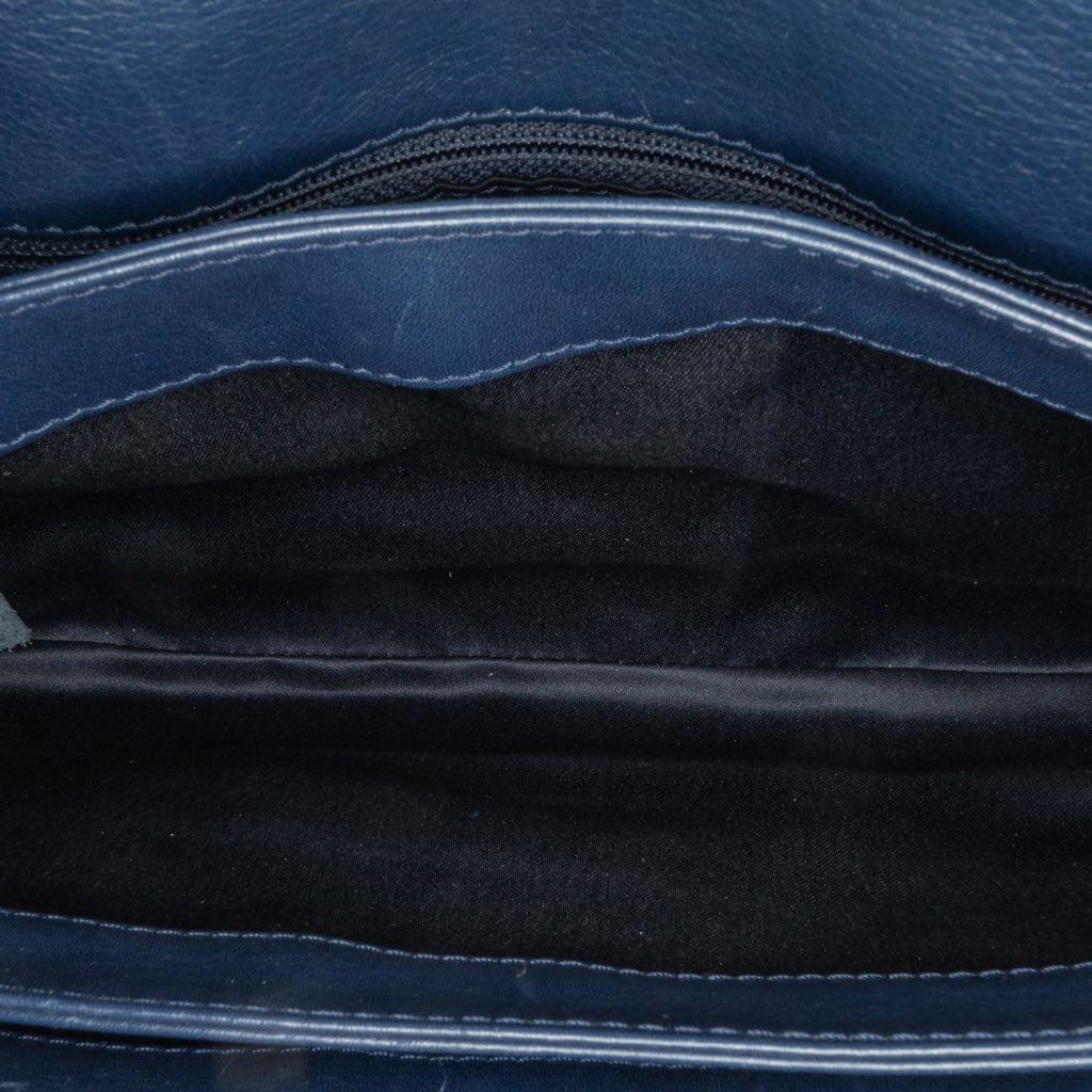 Chanel Medium Stitched Calfskin Citizen Flap - Side view