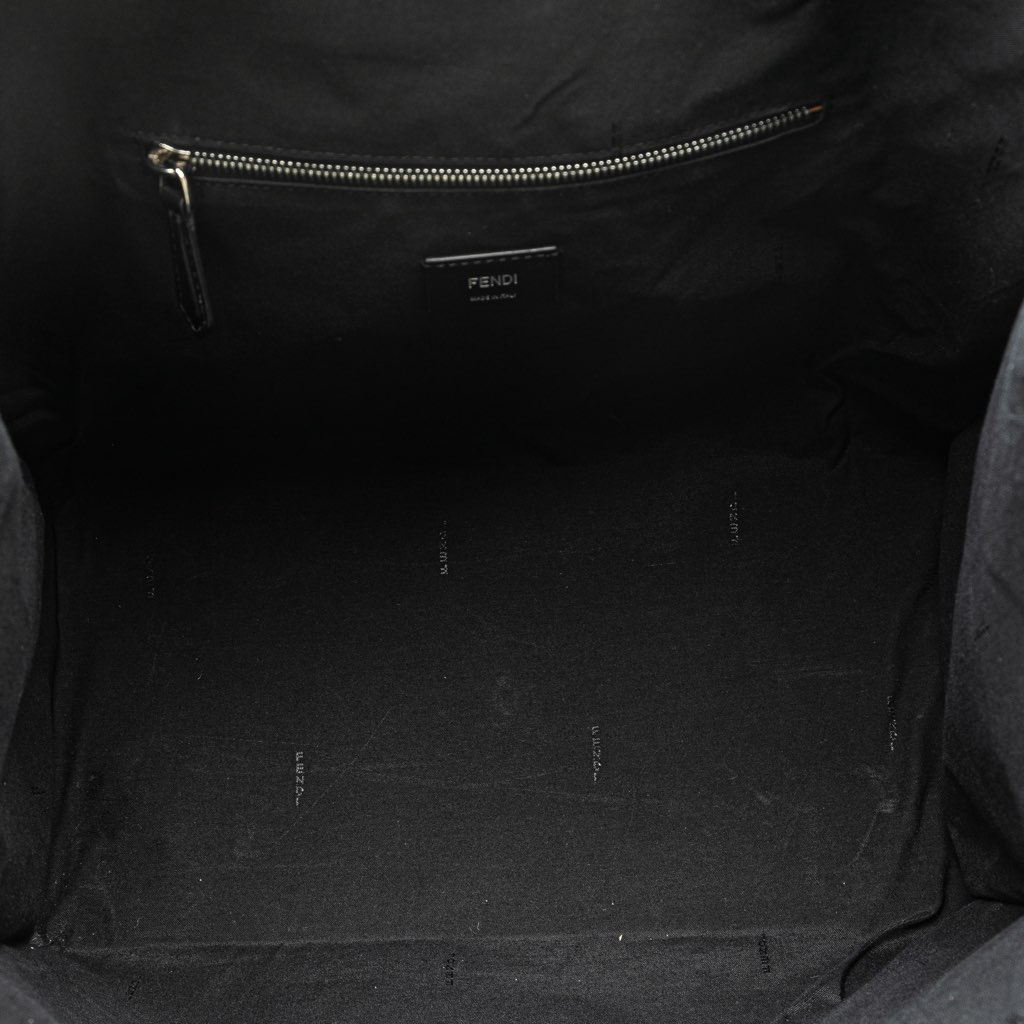 Fendi Sarah Coleman Leather Vertigo Shopper Tote - 4