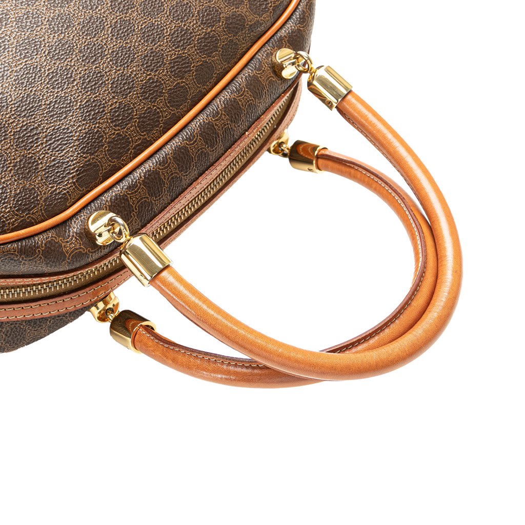 Celine Macadam Coated Canvas Handbag - Image 12