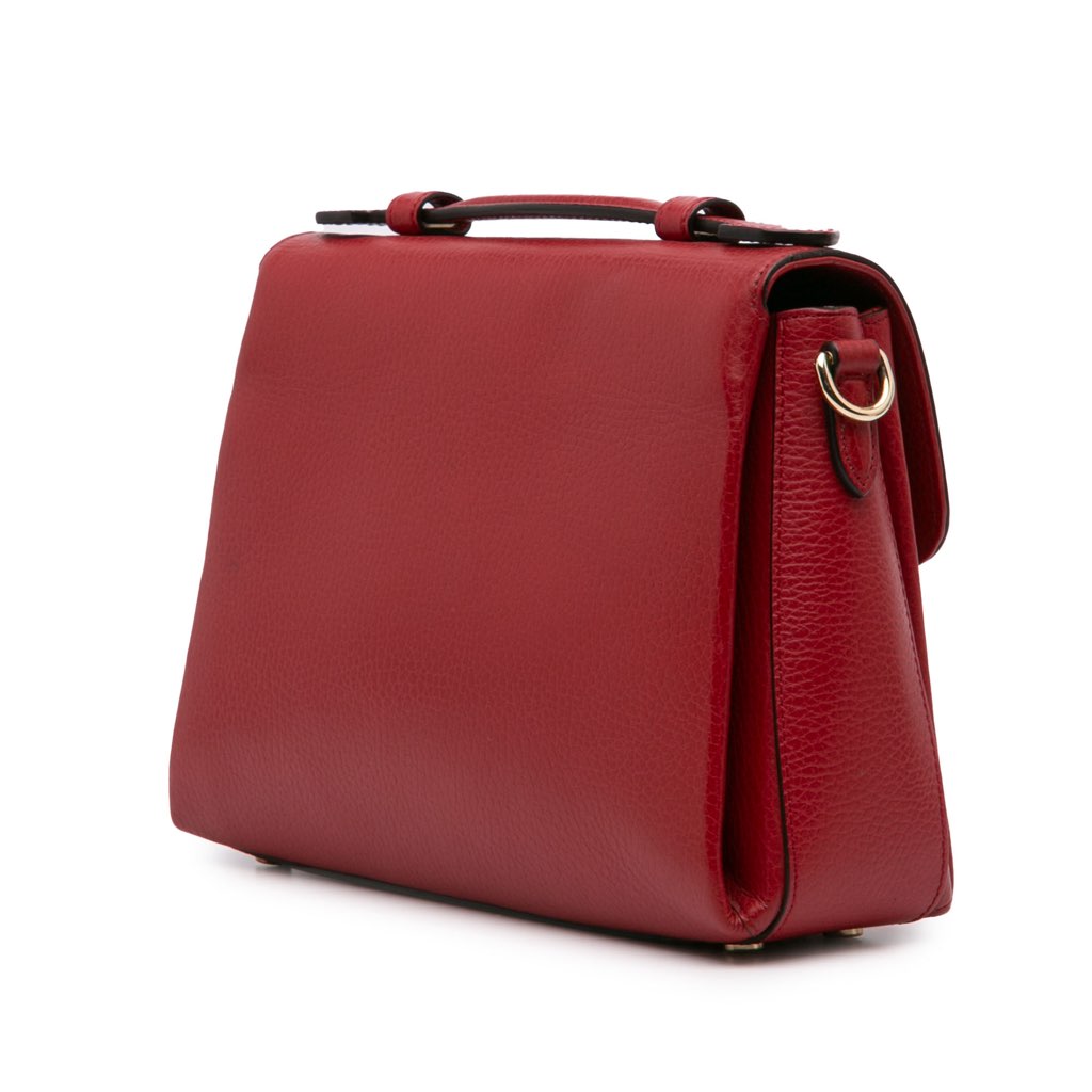 Gucci Small Dollar Calf Interlocking G Satchel - 2