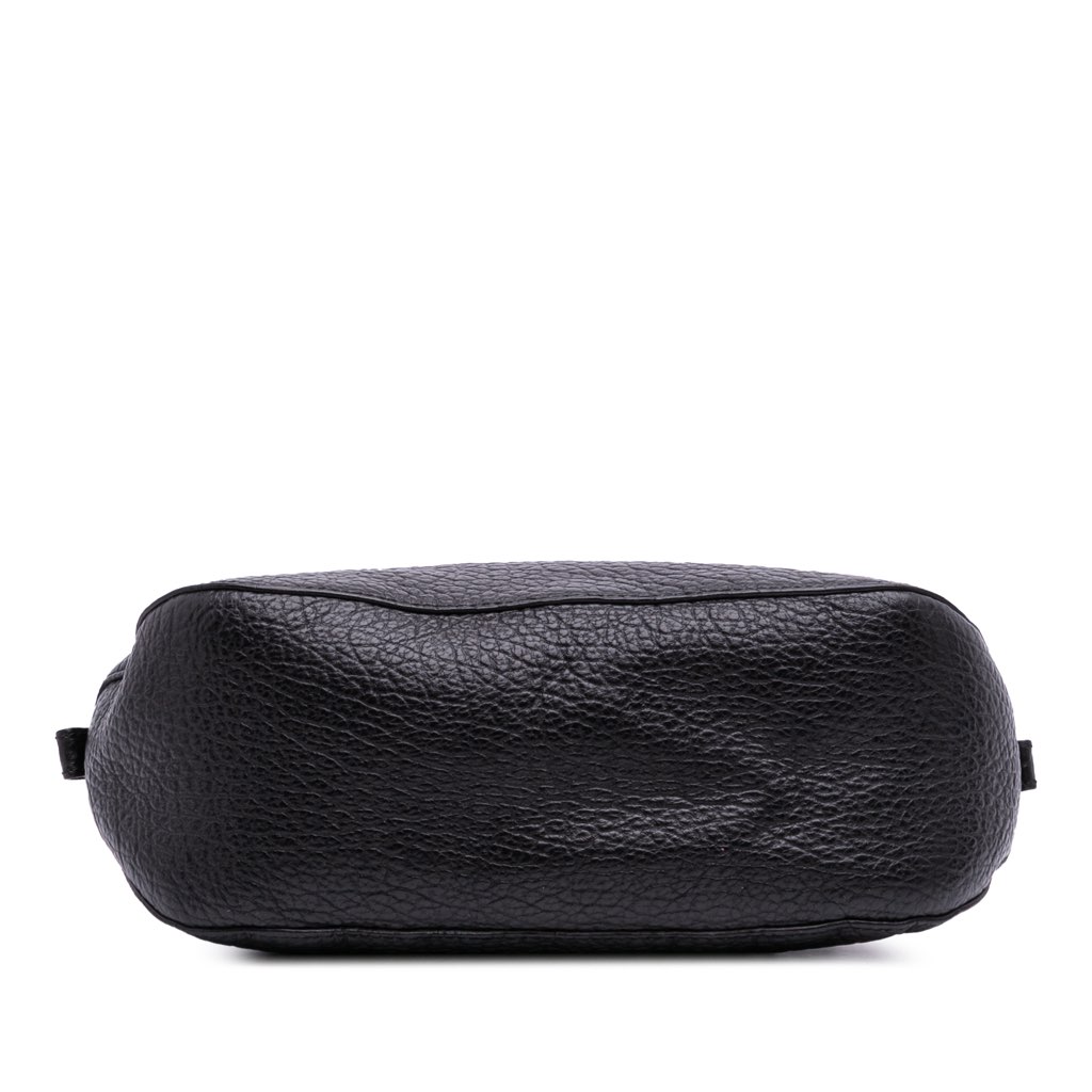 Burberry Small Grained Calfskin Heritage Orchard Bowling Bag - 3