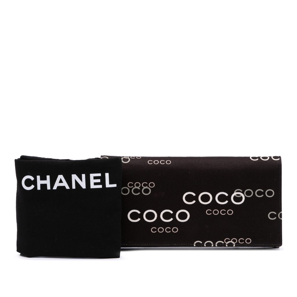 Chanel Denim Coco Flap Wallet - Image 11