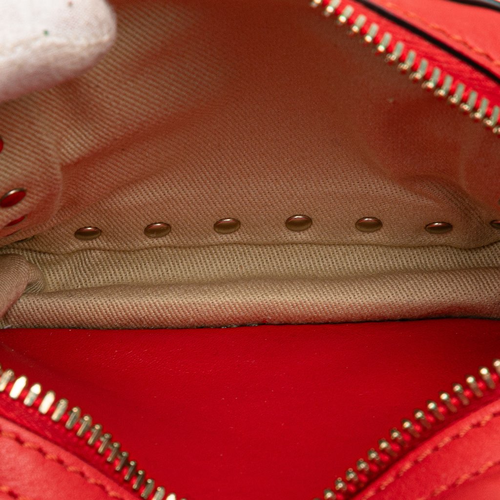 Valentino Mini Calfskin Rockstud Backpack - 4