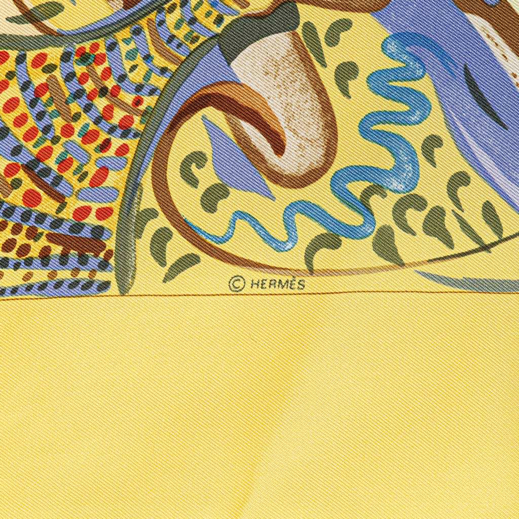 Hermès Les Perles de Turkana Silk Scarf - 3