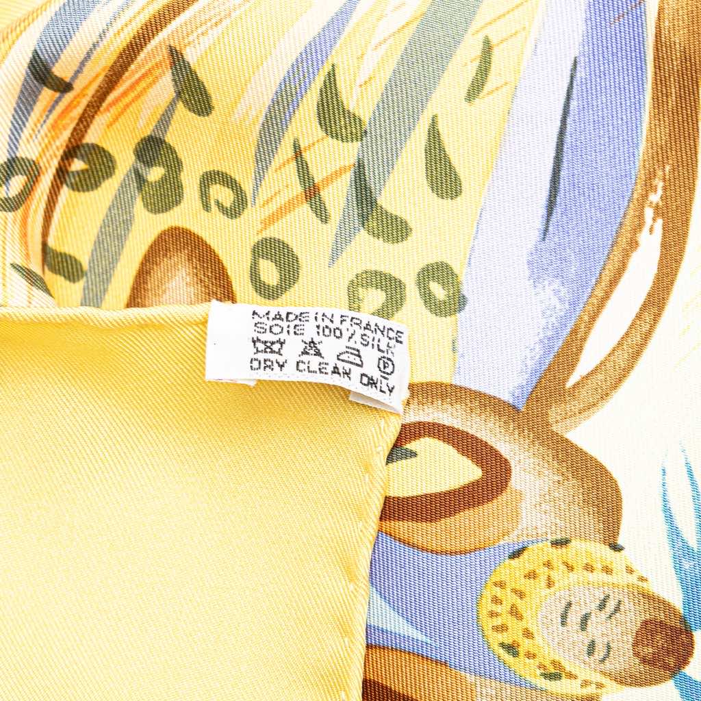 Hermès Les Perles de Turkana Silk Scarf - 4