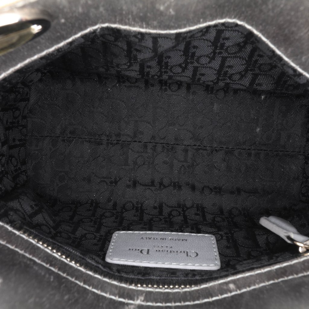 Dior Mini Satin Cannage Lady Dior - 4