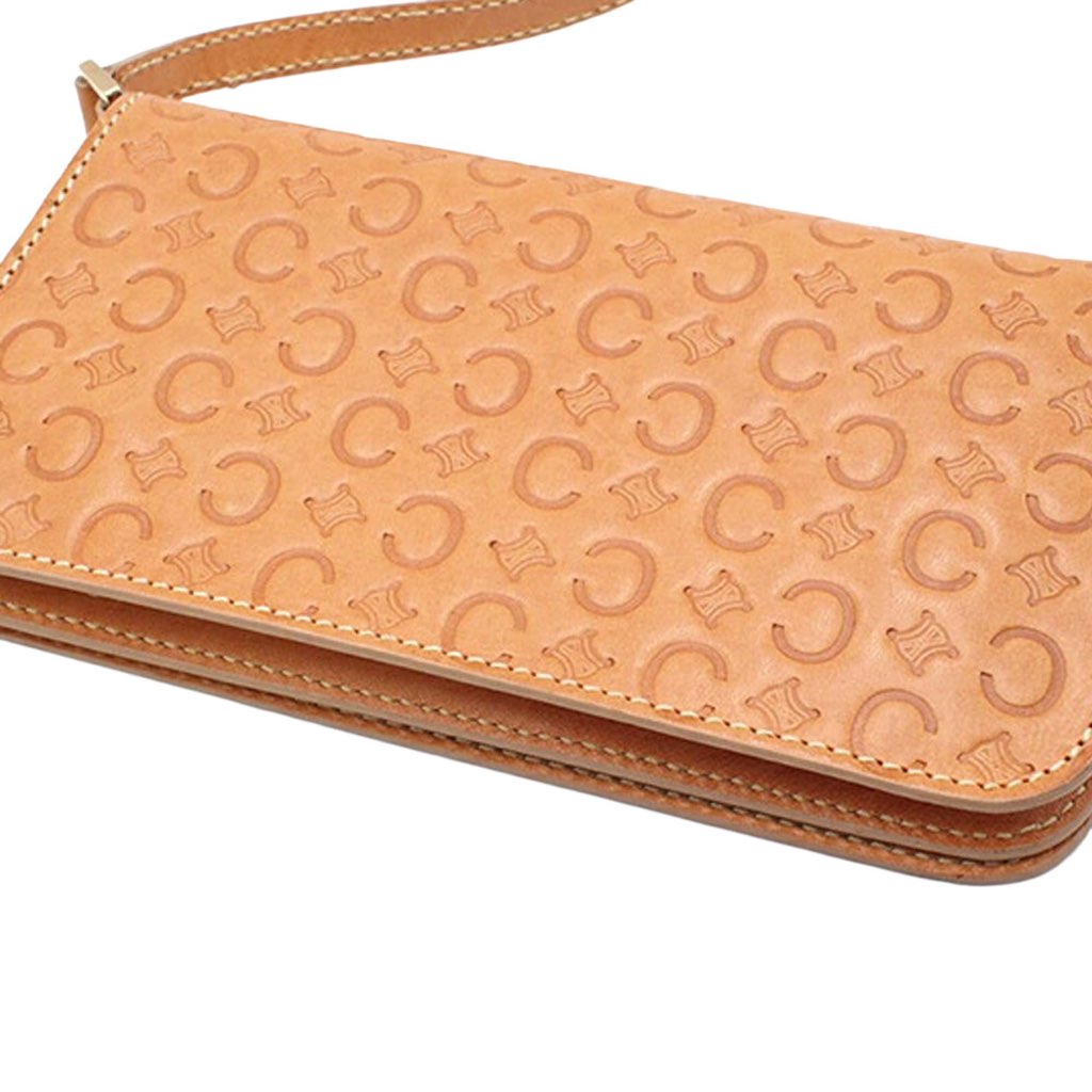 Celine C Macadam Leather Pochette - 2