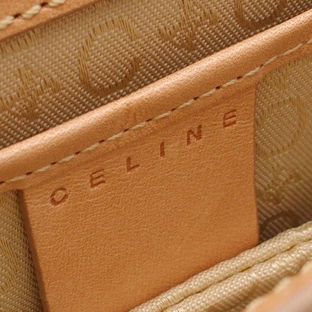 Celine C Macadam Leather Pochette - 5